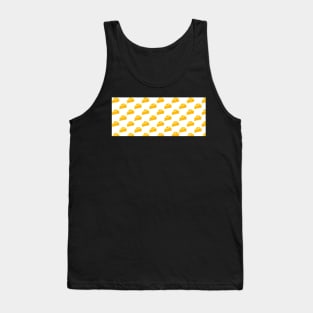 White Cheese Tank Top